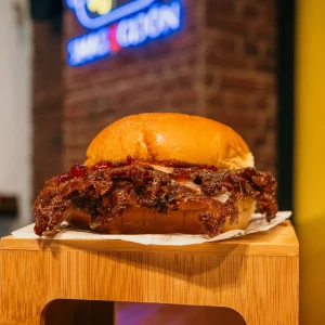 Smash Viajera Guanciale 100% Buey